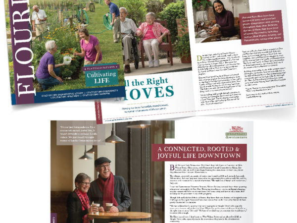 Summer issue of Landis Communities Flourish Magazine